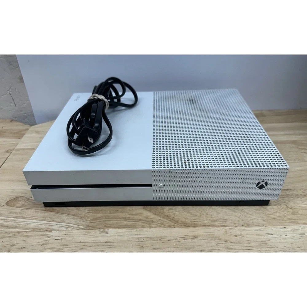 Microsoft Xbox One S 500GB Console – Tested & Working – Power Cable Included